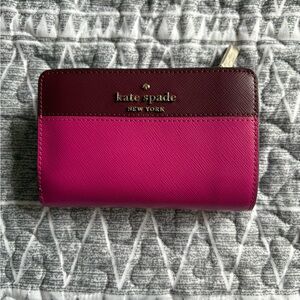 Kate Spade Two Toned Medium Bifold Wallet